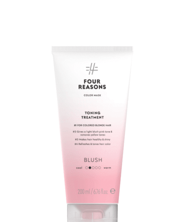 Four Reasons Color Mask Blush – tonizuojanti kaukė šviesiems, dažytiems plaukams su rožiniu atspalviu