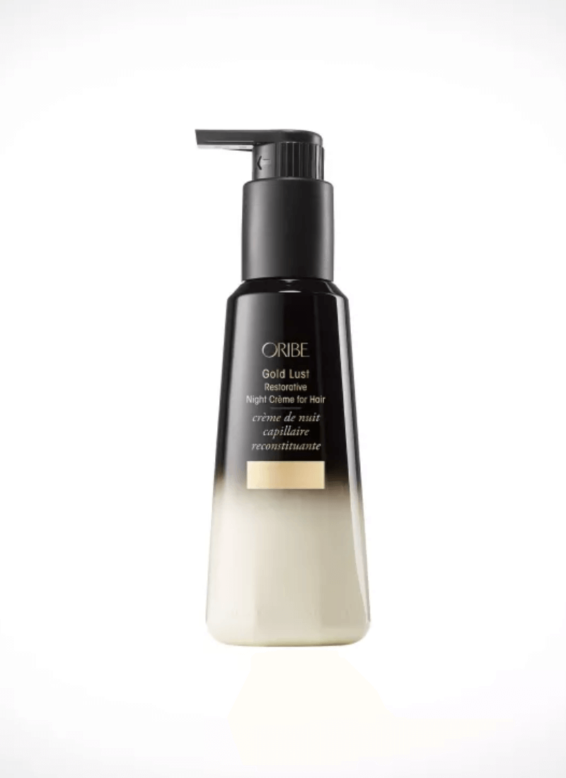 Oribe Gold Lust Restorative Night Creme for Hair – atkuriamasis naktinis kremas plaukams su pompiniu dozatoriumi
