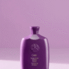 Oribe Serene Scalp Densifying Shampoo – tankinantis šampūnas galvos odai, purpurinė pakuotė