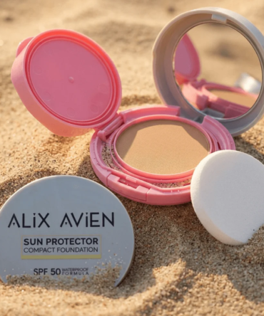 ALIX AVIEN - Compact Foundation - Makiažo pagrindas su SPF50
